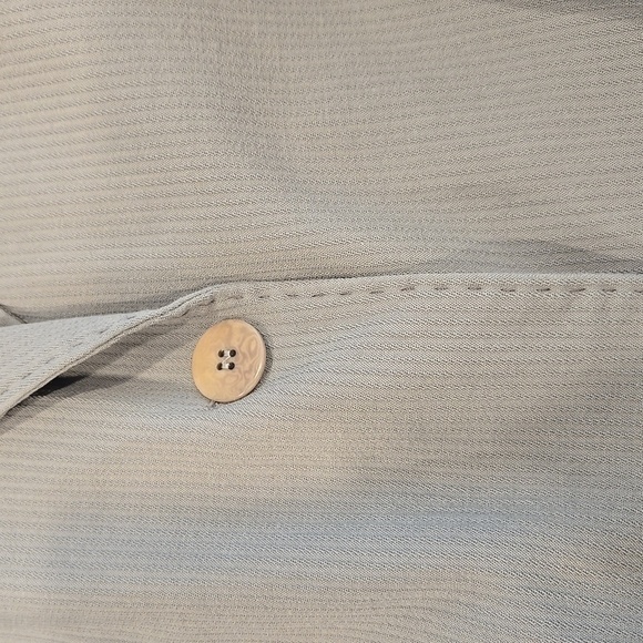 LAFAYETTE 148 RIBBED 1 BUTTON BLAZER. SIZE 14. GREY. - Picture 5 of 11